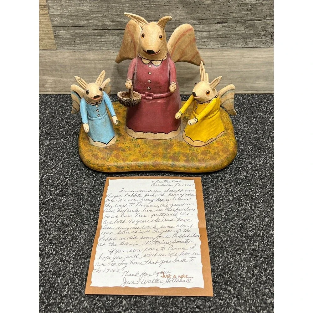 Folk Art Primitive Hand Carved